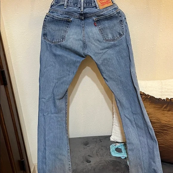 Levi's 517 Bootcut Jeans - Classic Blue - Picture 8 of 13